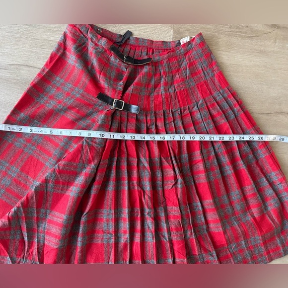 VTG plaid kilt wool from Brown’s of Bermuda  expert tailoring British design - Picture 4 of 7